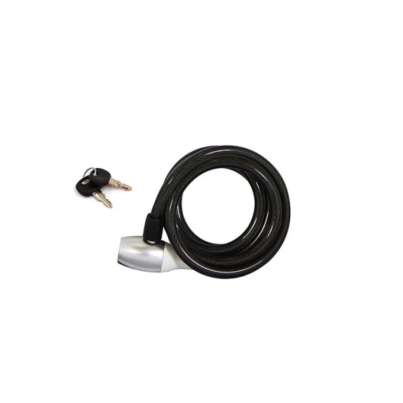 Spartan Cable Lock 180cm Silver